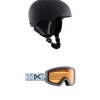 Kids Anon Rime 3 Helmet - Kids' + Tracker 2.0 Goggles - Kids'