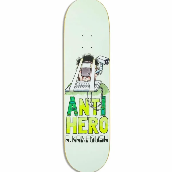 Anti Hero Kanfoush Anti Intelligence 8.4 Skateboard Deck