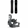 Arbor Candle Rain Snowboard + Union Force Snowboard Bindings 2025