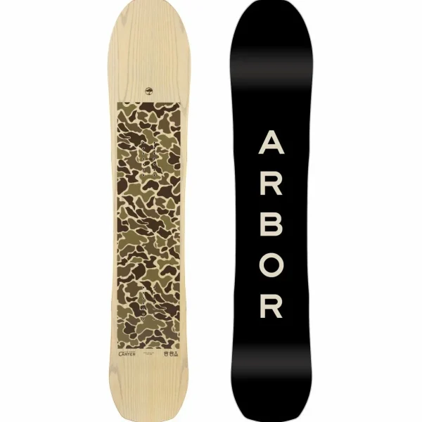 Arbor Carter Snowboard + Union Atlas Snowboard Bindings 2025