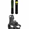 Arbor Coda Snowboard + Nidecker Supermatic Snowboard Bindings 2025