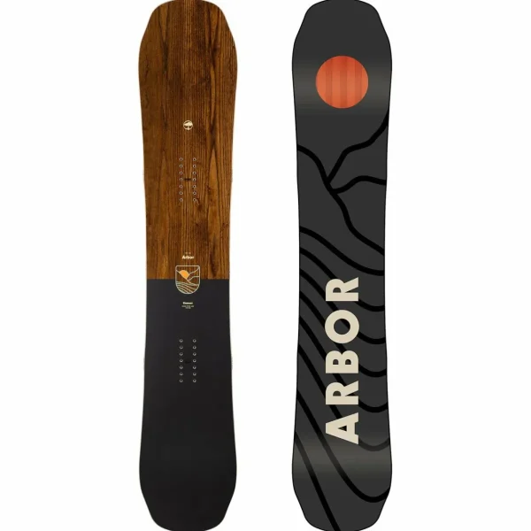Arbor Element Snowboard + Nidecker Supermatic Snowboard Bindings 2025