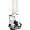 Arbor Mantra Rocker Snowboard + Bent Metal Metta Snowboard Bindings - Women's 2024