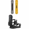Arbor Metal Machine Snowboard + Union Strata Snowboard Bindings 2025