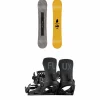 Arbor Metal Machine Snowboard + Flux EM Snowboard Bindings 2025