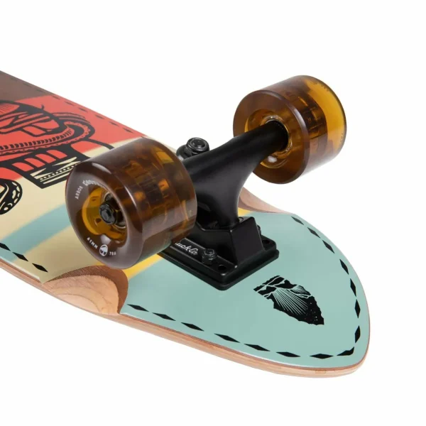 Arbor Pocket Rocket Artist Jess Mudgett Cruiser Skateboard Complete