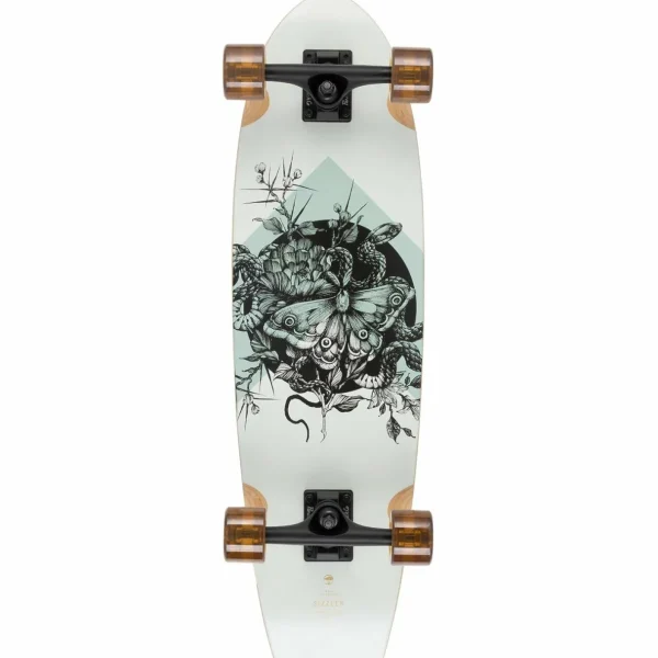 Arbor Sizzler Bamboo Longboard Complete