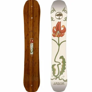 Arbor Swoon Camber Snowboard + Sequoia Snowboard Bindings + thirtytwo Lashed Double Boa Snowboard Boots - Women's 2025