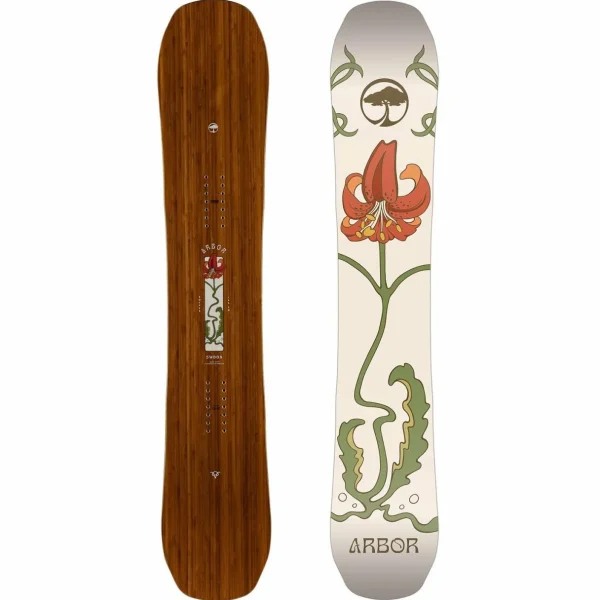 Arbor Swoon Rocker Snowboard + Union Juliet Snowboard Bindings - Women's 2025