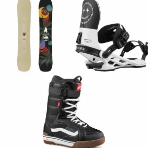 Arbor Westmark Snowboard + Hemlock Snowboard Bindings + Vans Hi-Standard Pro Snowboard Boots 2025