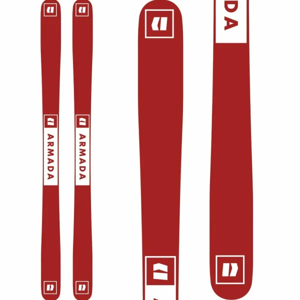 Armada BDog Skis + Salomon Strive 14 MN Ski Bindings