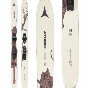 Atomic Bent Chetler 120 Skis + Warden 13 Demo Bindings 2020 - Used