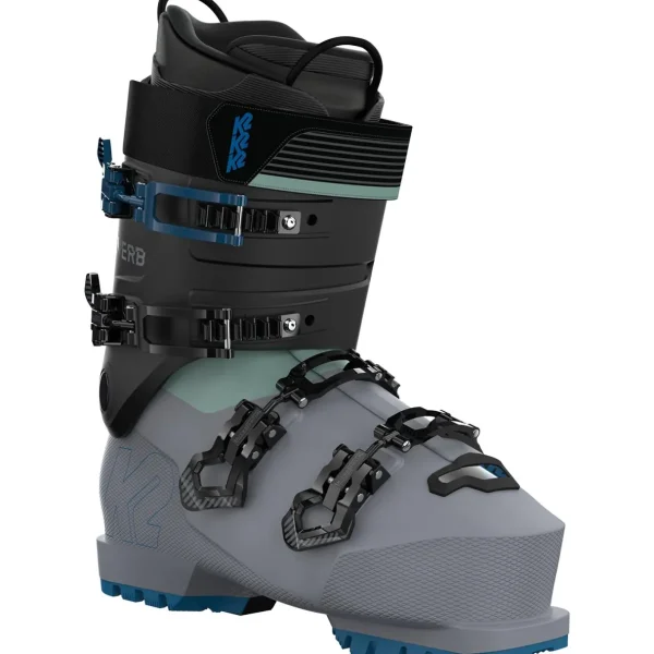 Kids Atomic Bent Chetler Mini Skis + Colt 7 GW Ski Bindings + K2 Reverb Ski Boots + evo Lil Send'r Adjustable Ski Poles + evo Sessel Helmet + Goggle Combo - Kids'
