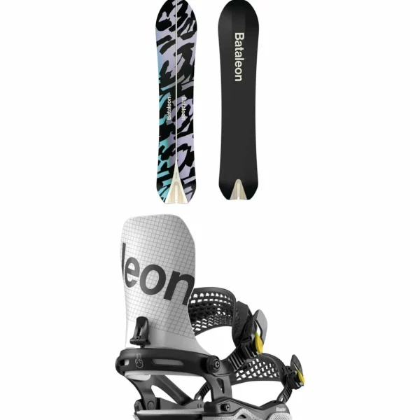 Bataleon Chameleon Snowboard + Blaster Asymwrap Snowboard Bindings 2025
