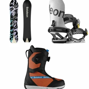 Bataleon Chameleon Snowboard + Blaster Asymwrap Snowboard Bindings + Salsa BOA Snowboard Boots 2025