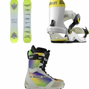 Bataleon Disaster Snowboard + Chaos Heelwrap Snowboard Bindings + Salsa Lace Snowboard Boots 2025