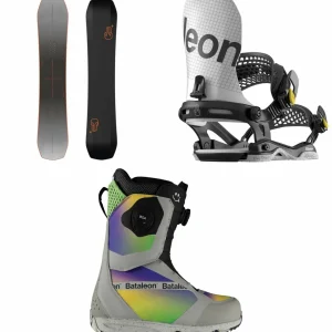 Bataleon Disaster+ Snowboard + Blaster Asymwrap Snowboard Bindings + Salsa BOA Snowboard Boots 2025