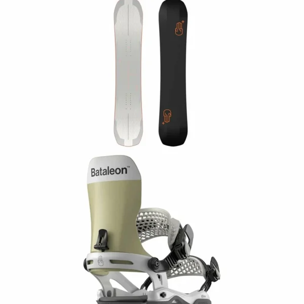 Bataleon Push Up+ Snowboard + Etna Snowboard Bindings - Women's 2025