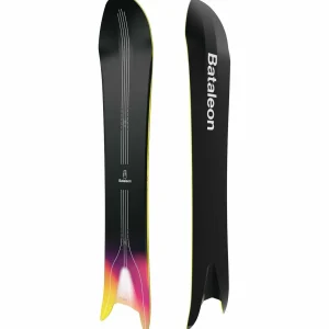 Bataleon Surfer Snowboard + Blaster Asymwrap Snowboard Bindings 2025