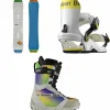 Bataleon Wallie Snowboard + Chaos Heelwrap Snowboard Bindings + Salsa Lace Snowboard Boots 2025