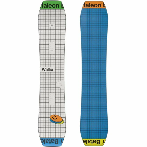 Bataleon Wallie Snowboard + Chaos Heelwrap Snowboard Bindings 2025