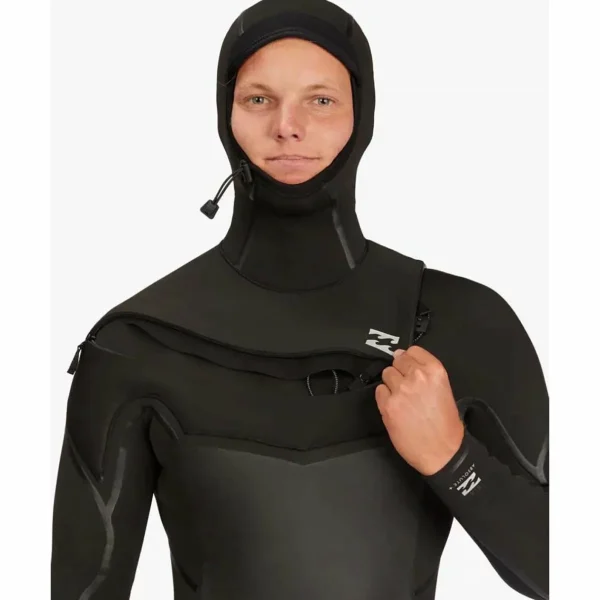 Billabong 5/4 Absolute Plus Chest Zip Hooded Wetsuit