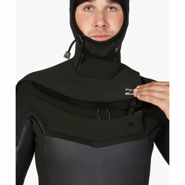 Billabong 5/4 Absolute Plus Chest Zip Hooded Wetsuit