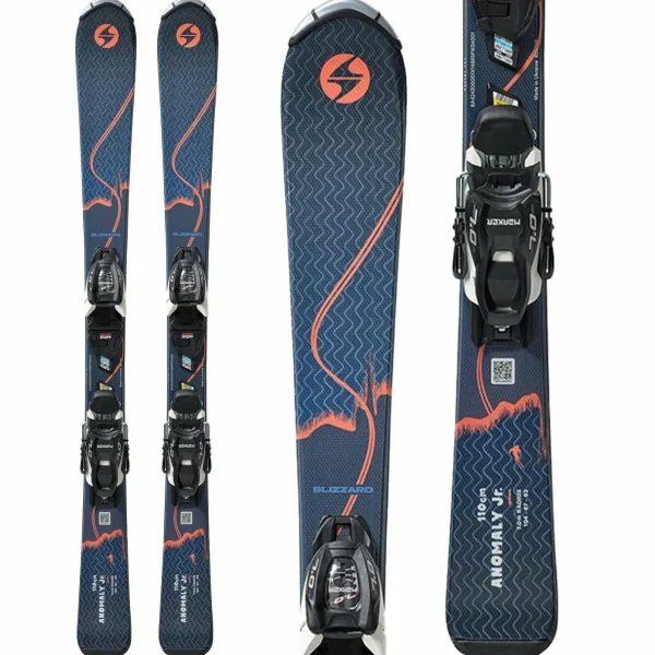 Kids Blizzard Anomaly Jr Skis+ 7.0 FDT Bindings - Kids' 2025