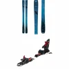 Blizzard Hustle 9 Skis + Marker Kingpin 13 Demo Alpine Touring Ski Bindings