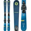 Kids Blizzard Rustler Twin Jr Skis + 4.5 FDT WB Bindings - Kids' 2025