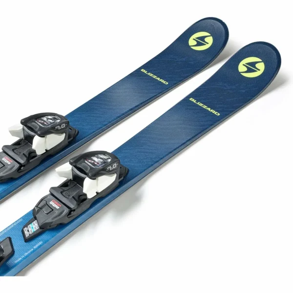 Kids Blizzard Rustler Twin Jr Skis + 4.5 FDT WB Bindings - Kids' 2025
