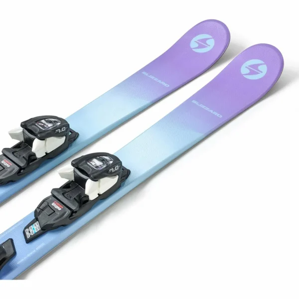 Kids Blizzard Sheeva Twin Jr Skis + 4.5 FDT WB Bindings - Kids' 2025