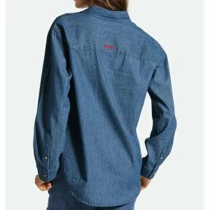 Women Brixton Bowery Boyfriend Overshirt - Women's