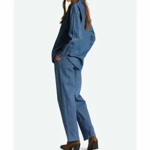 Women Brixton Bowery Boyfriend Overshirt - Women's