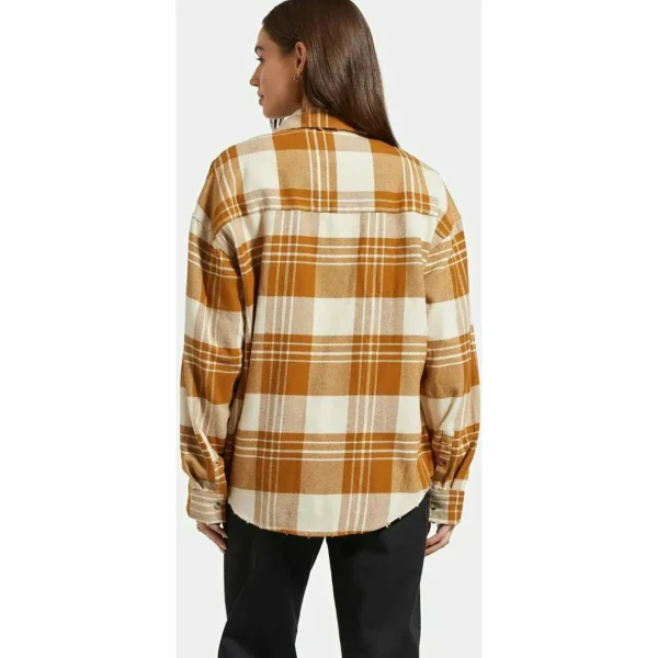 Women Brixton Bowery Classic Long-Sleeve Flannel - Women's