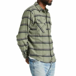 Brixton Bowery Stretch Water Resistant Flannel - Men's