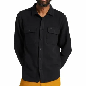 Brixton Bowery Textured Twill Overshirt - Men's