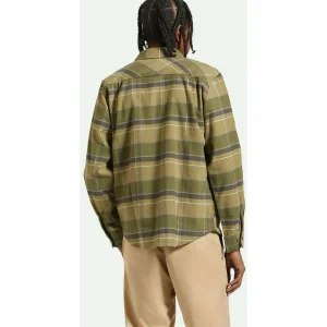 Brixton Buiders Bowery Stretch Water Resistant Long-Sleeve Flannel - Men's