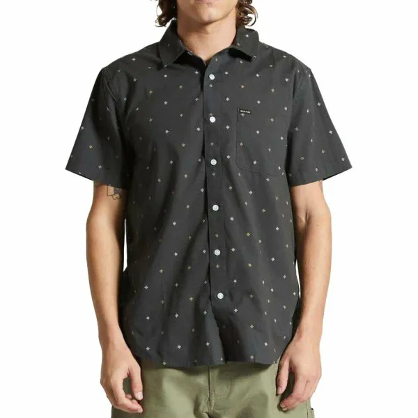 Brixton Charter Print Short-Sleeve Shirt - Men's