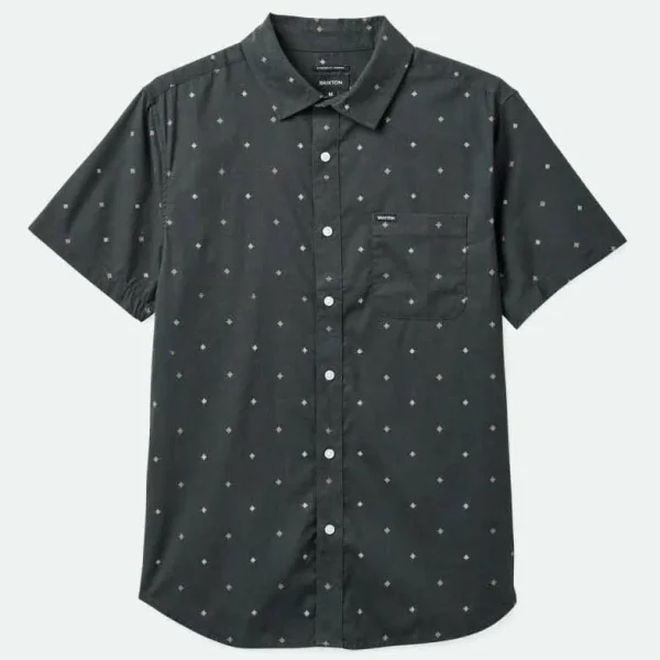 Brixton Charter Print Short-Sleeve Shirt - Men's
