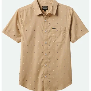 Brixton Charter Print Short-Sleeve Shirt - Men's