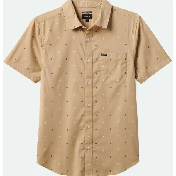 Brixton Charter Print Short-Sleeve Shirt - Men's