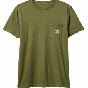 Brixton Woodburn Short-Sleeve Tailored Pocket T-Shirt - Men's