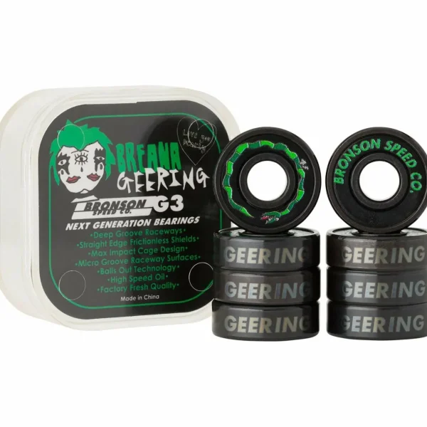 Bronson Speed Co. G3 Breana Geering Pro Skateboard Bearings