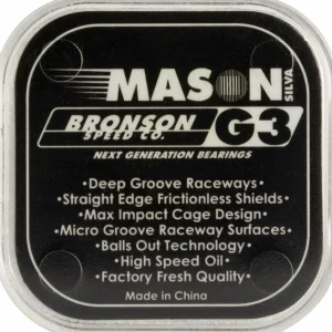 Bronson Speed Co. G3 Mason Silva Pro Skateboard Bearings