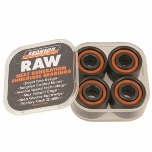 Bronson Speed Co. Raw Skateboard Bearings