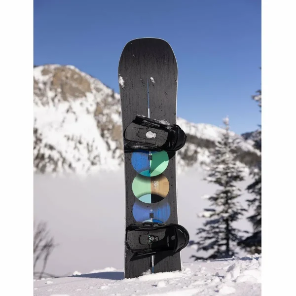 Burton Custom Flying V Snowboard + Step On Snowboard Bindings + Ruler Step On Snowboard Boots 2025
