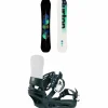 Burton Custom Snowboard + Cartel Snowboard Bindings 2025