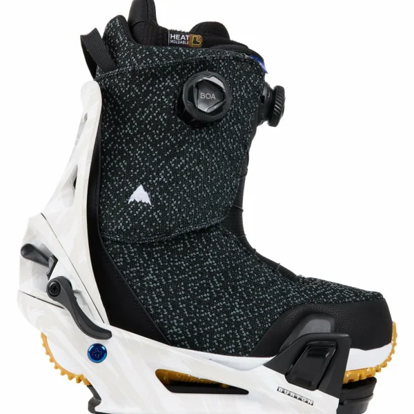 Burton Custom Snowboard + Step On Snowboard Bindings + Ruler Step On Snowboard Boots 2025