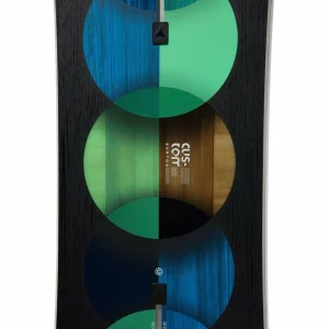 Burton Custom Snowboard + Step On Snowboard Bindings + Ruler Step On Snowboard Boots 2025